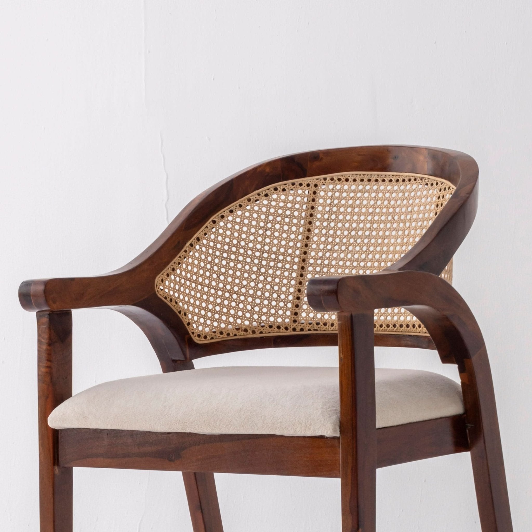 ROSE WOOD HIGH BAR STOOL - Art and craft furniture