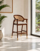 Rose Wood Highchair Stool - Art and craft furniture