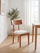 Rowena Acacia Wood Chair - Art and craft furniture