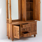 ROYAL TEAK WOOD DRESSING CABINET - Art and craft furniture