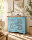 Rustica Wooden Two Door Sideboard - Art and craft furniture