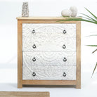 SEA LAKE CARVED CHEST OF DRAWERS - Art and craft furniture