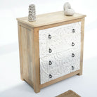 SEA LAKE CARVED CHEST OF DRAWERS - Art and craft furniture