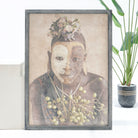 SERAPHIC PAINTING WITH FRAME - Art and craft furniture