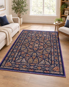 Setareh Blue Carpet - Art and craft furniture