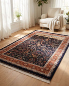 Shabnam Kerman Blue Carpet - Art and craft furniture