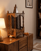 SHEESAM WOOD ONE DRAWER TEMPLE - Art and craft furniture