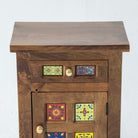 SHESTILE BEDSIDE TABLE TILE FTD - Art and craft furniture