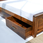 Shestile sheesham wood Trolly Bed - Art and craft furniture