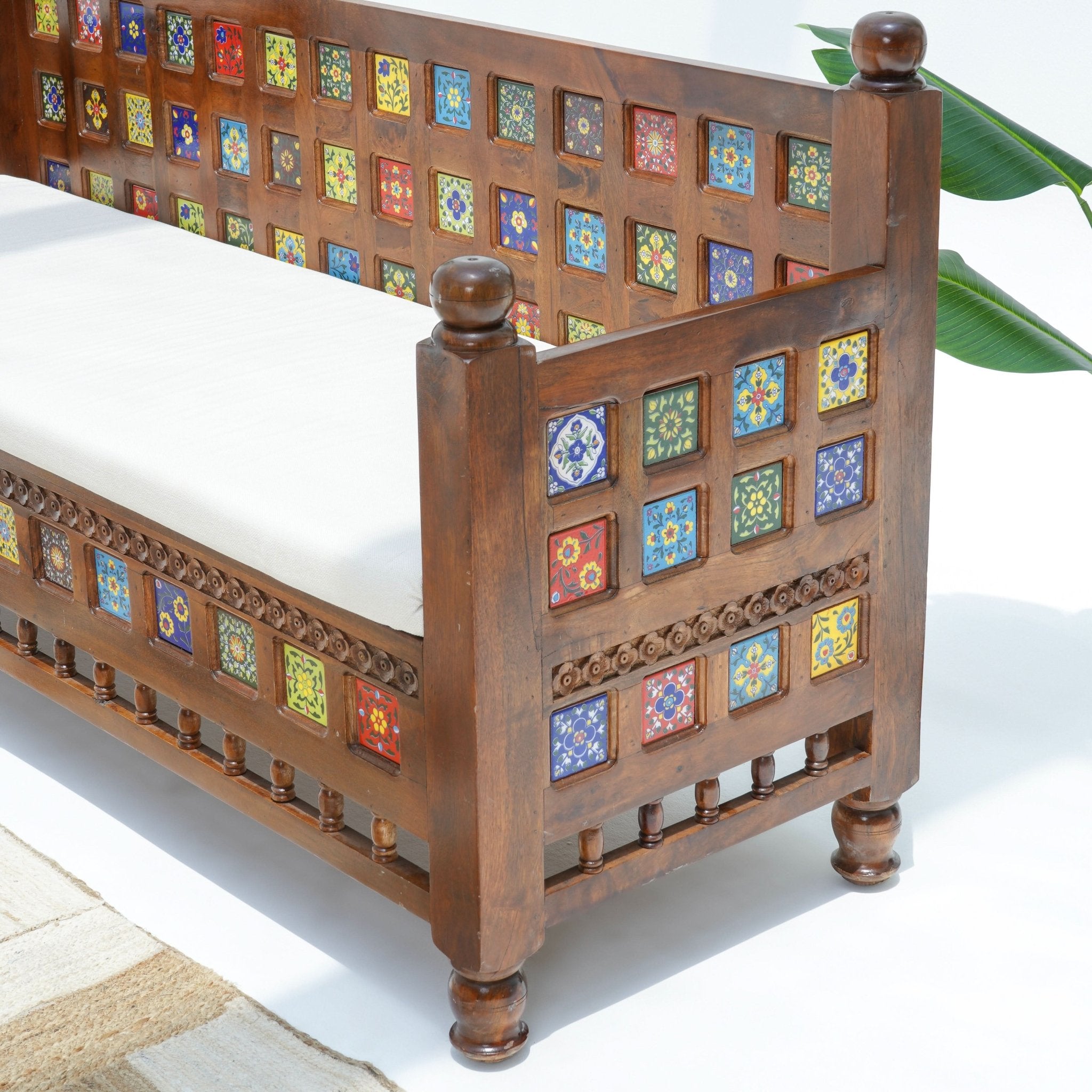 SHESTILE TILE FTD THREE-SEATER SOFA - Art and craft furniture
