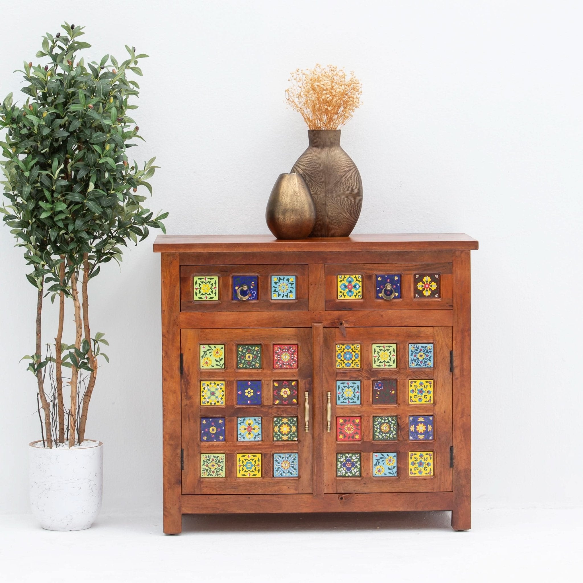 SHESTILE WDN TILE FTD SIDEBOARD - Art and craft furniture