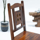 SHESTILE WOODEN DINING CHAIR - Art and craft furniture
