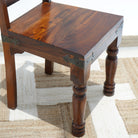 SHESTILE WOODEN DINING CHAIR - Art and craft furniture