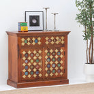 SHESTILE WOODEN TWO DOOR SIDEBOARD - Art and craft furniture