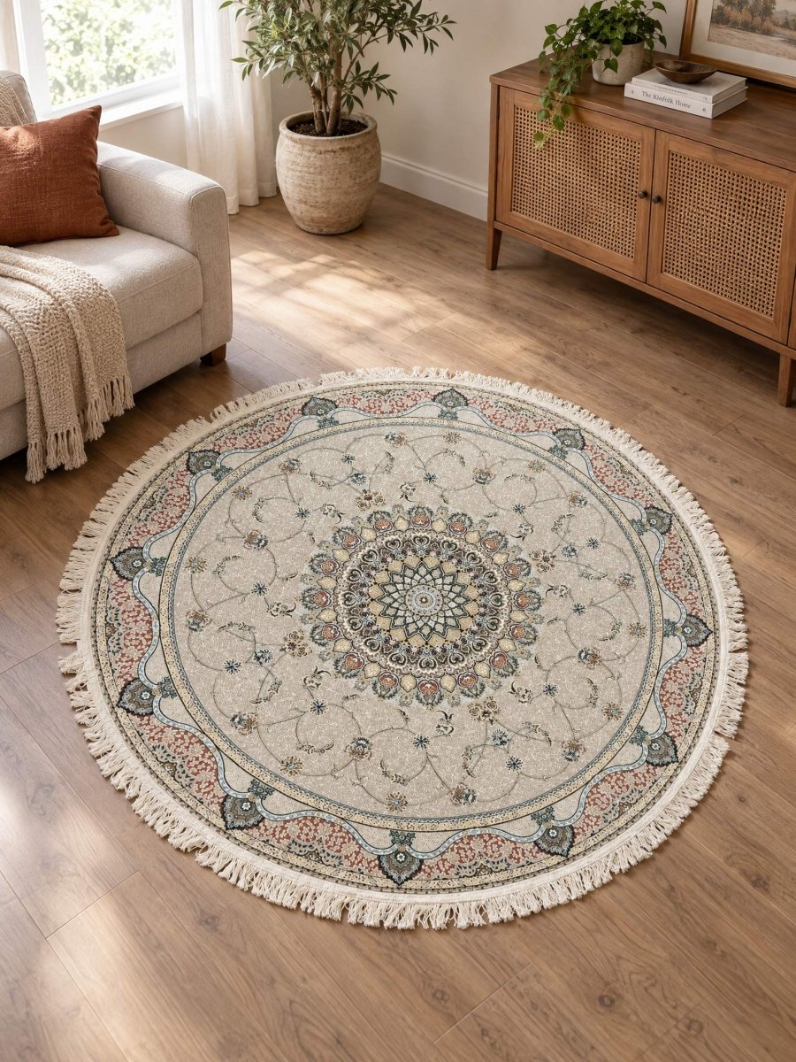 Shirin Cream Carpet - Art and craft furniture