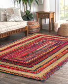 SIERRA JUTE AND CHINDI HANDMADE RUG - Art and craft furniture