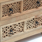 SIERRA WOODEN CARVING DRAWCHEST - Art and craft furniture