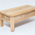 SIERRA WOODEN COFFEE TABLE - Art and craft furniture