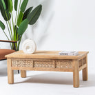 SIERRA WOODEN COFFEE TABLE - Art and craft furniture