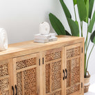 SIERRA WOODEN FOUR DOOR SIDEBOARD - Art and craft furniture