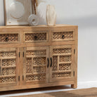 SIERRA WOODEN FOUR DOOR SIDEBOARD - Art and craft furniture