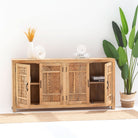 SIERRA WOODEN FOUR DOOR SIDEBOARD - Art and craft furniture