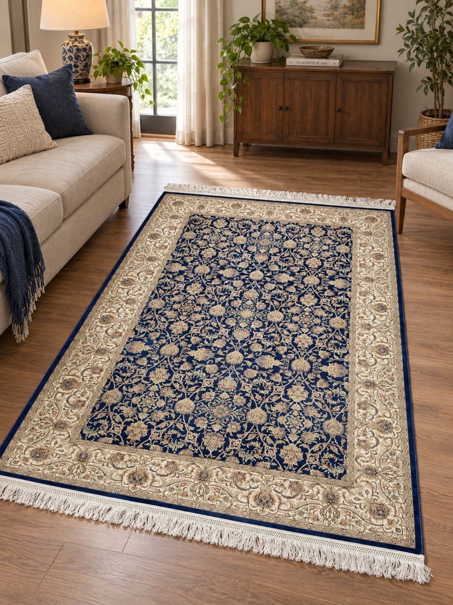 Simorgh Nevy Blue Carpet - Art and craft furniture