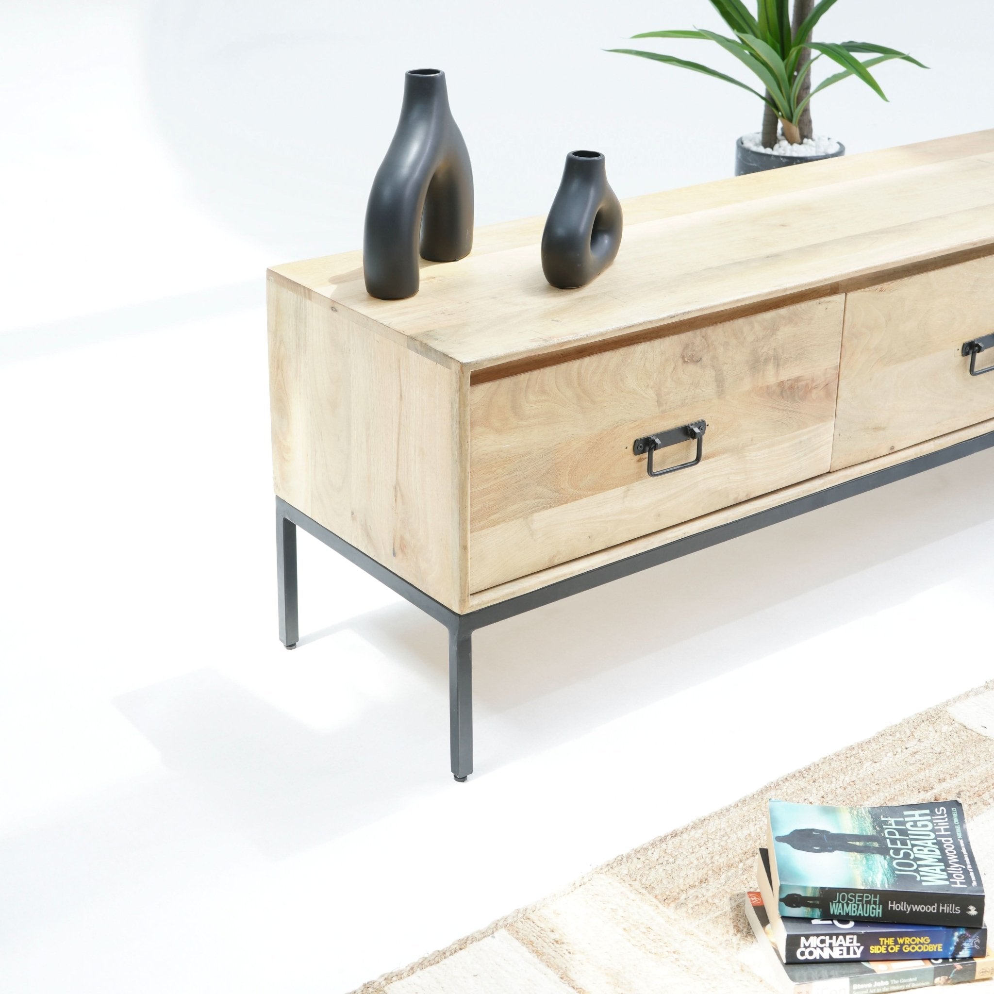 SKYLINE THREE DRAWER TV STAND - Art and craft furniture