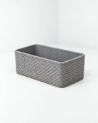 Slate Weave Rectangle Planter - Art and craft furniture