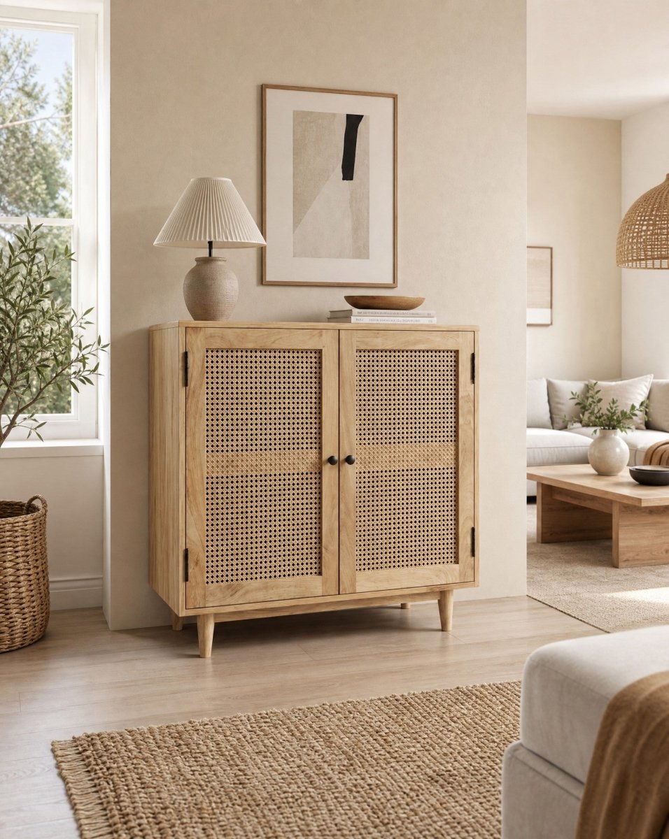 Solvane Mango Wood SideBoard - Art and craft furniture