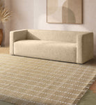 TAVIRA HAND WOVEN JUTE & WOOL CARPET - Art and craft furniture