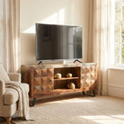 Terrace Diamond TV Stand - Art and craft furniture