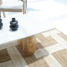 TERRALUXE MARBLE COFFEE TABLE - Art and craft furniture