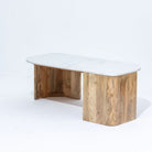 TERRALUXE MARBLE COFFEE TABLE - Art and craft furniture
