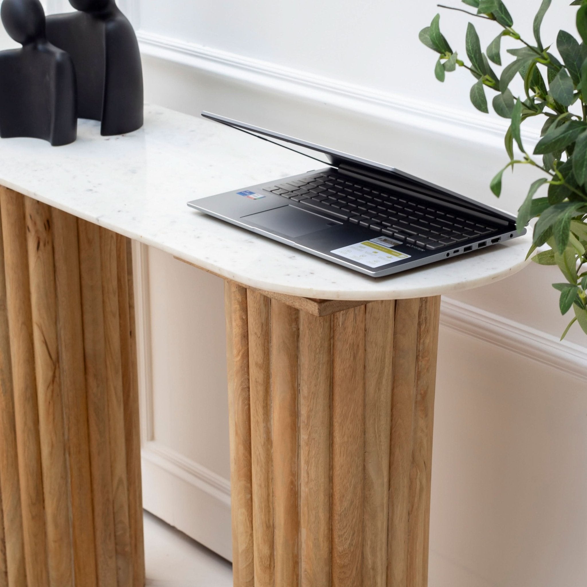TERRALUXE MARBLE CONSOLE TABLE - Art and craft furniture