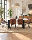 Terraluxe Marble Dining Table - Art and craft furniture