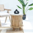 TERRALUXE MARBLE SIDE TABLE - Art and craft furniture