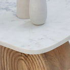 TERRALUXE MARBLE SIDE TABLE - Art and craft furniture