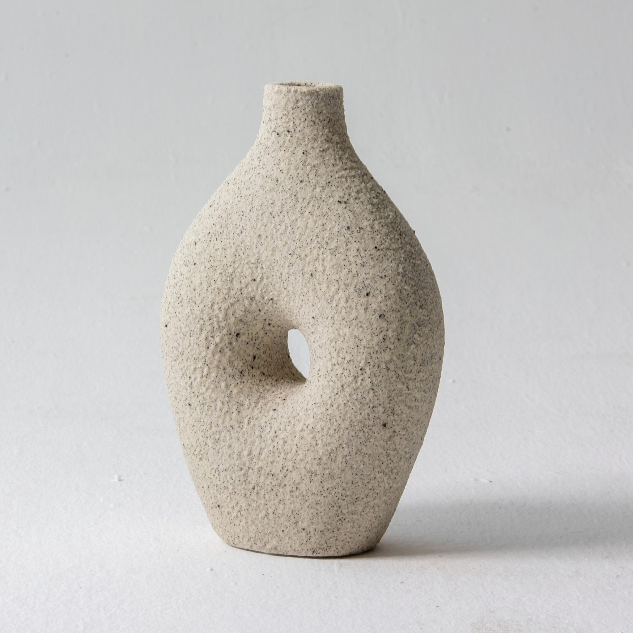 Textured Loop Vase - Art and craft furniture