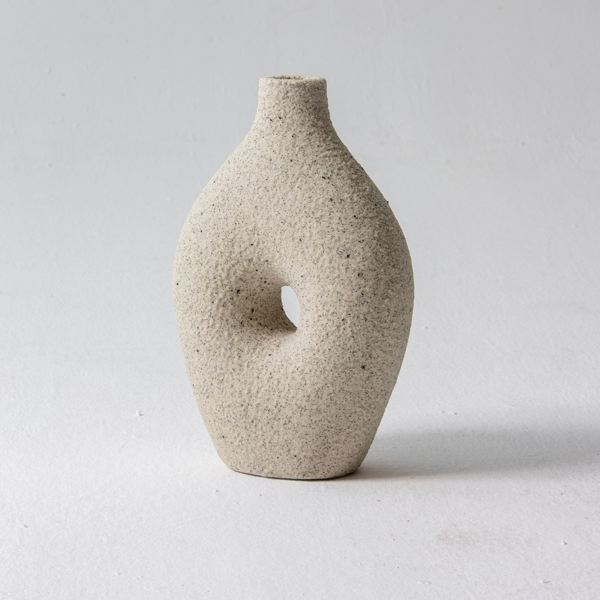 Textured Loop Vase - Art and craft furniture