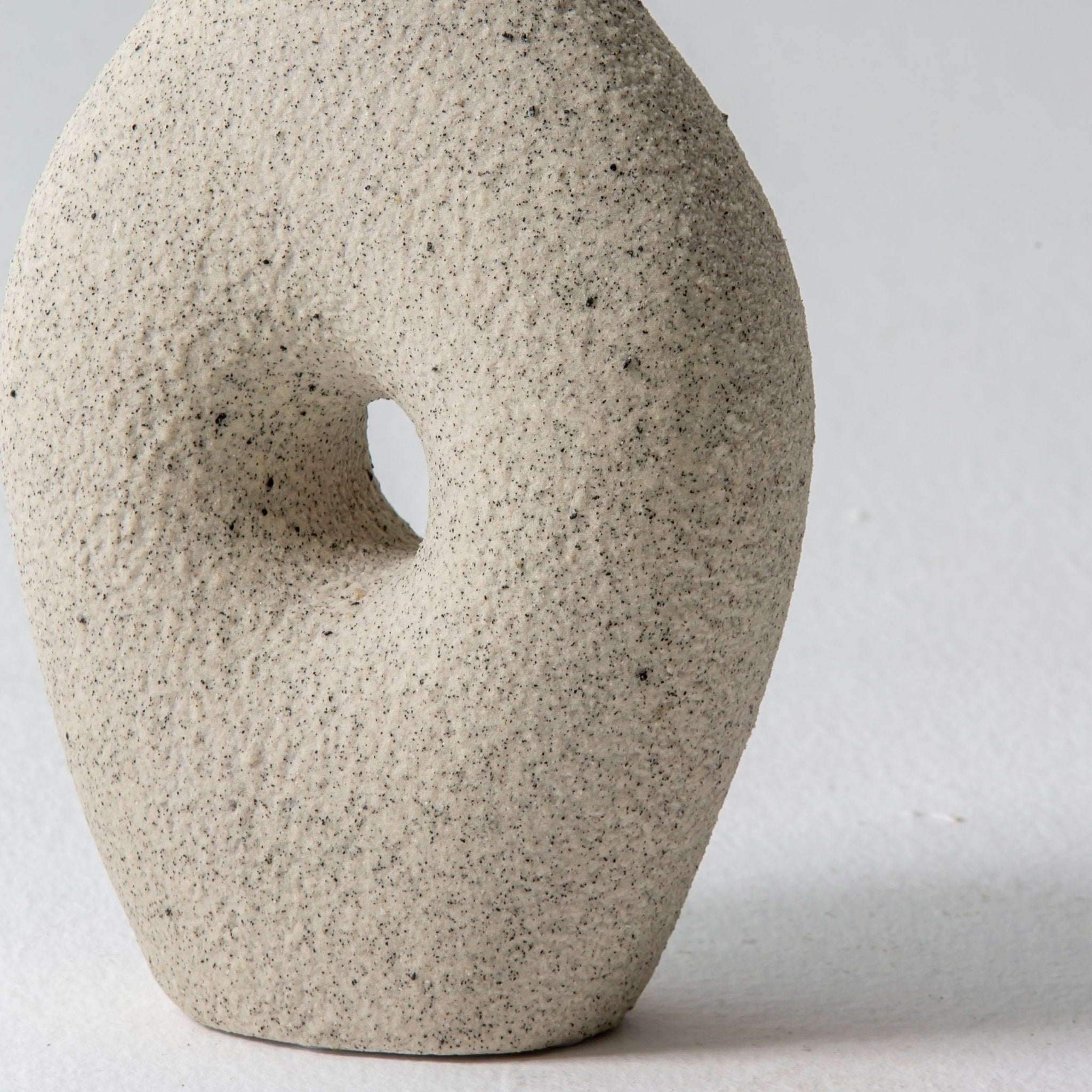 Textured Loop Vase - Art and craft furniture