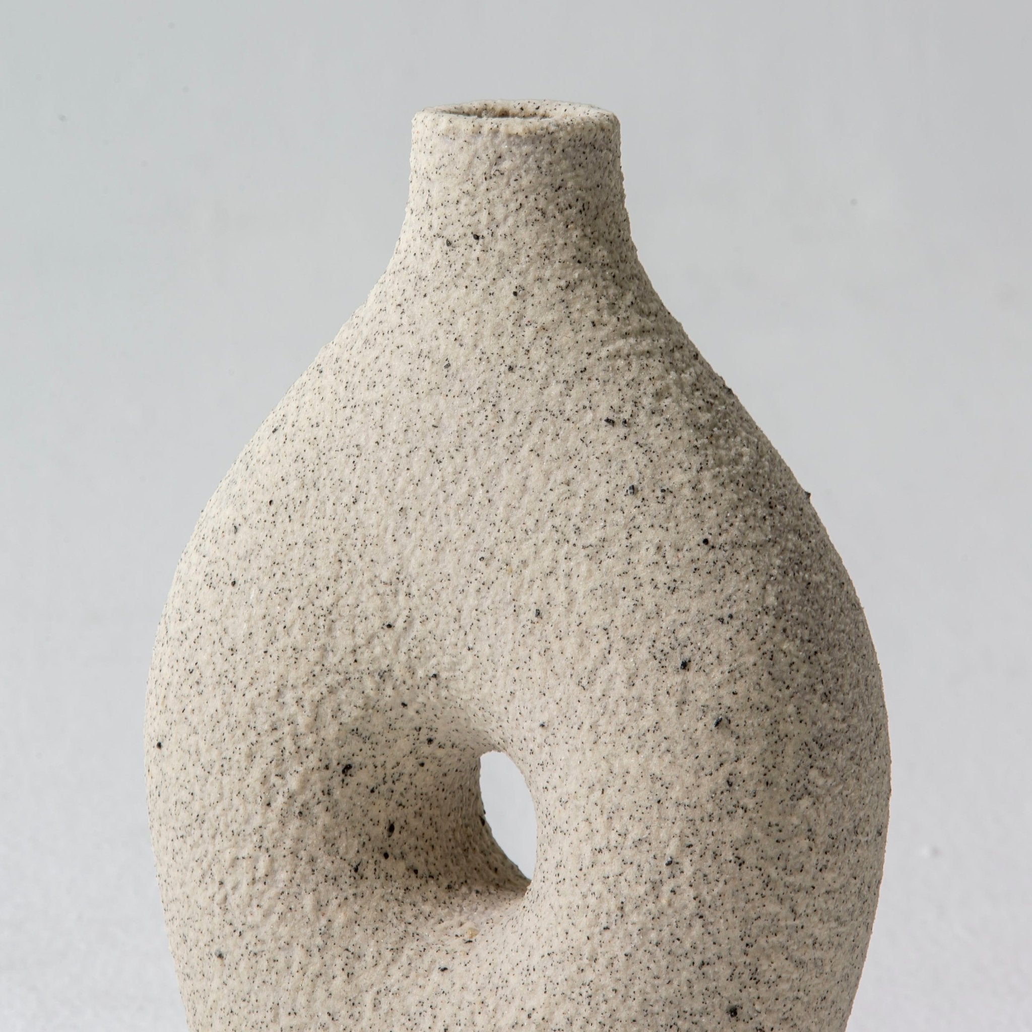 Textured Loop Vase - Art and craft furniture