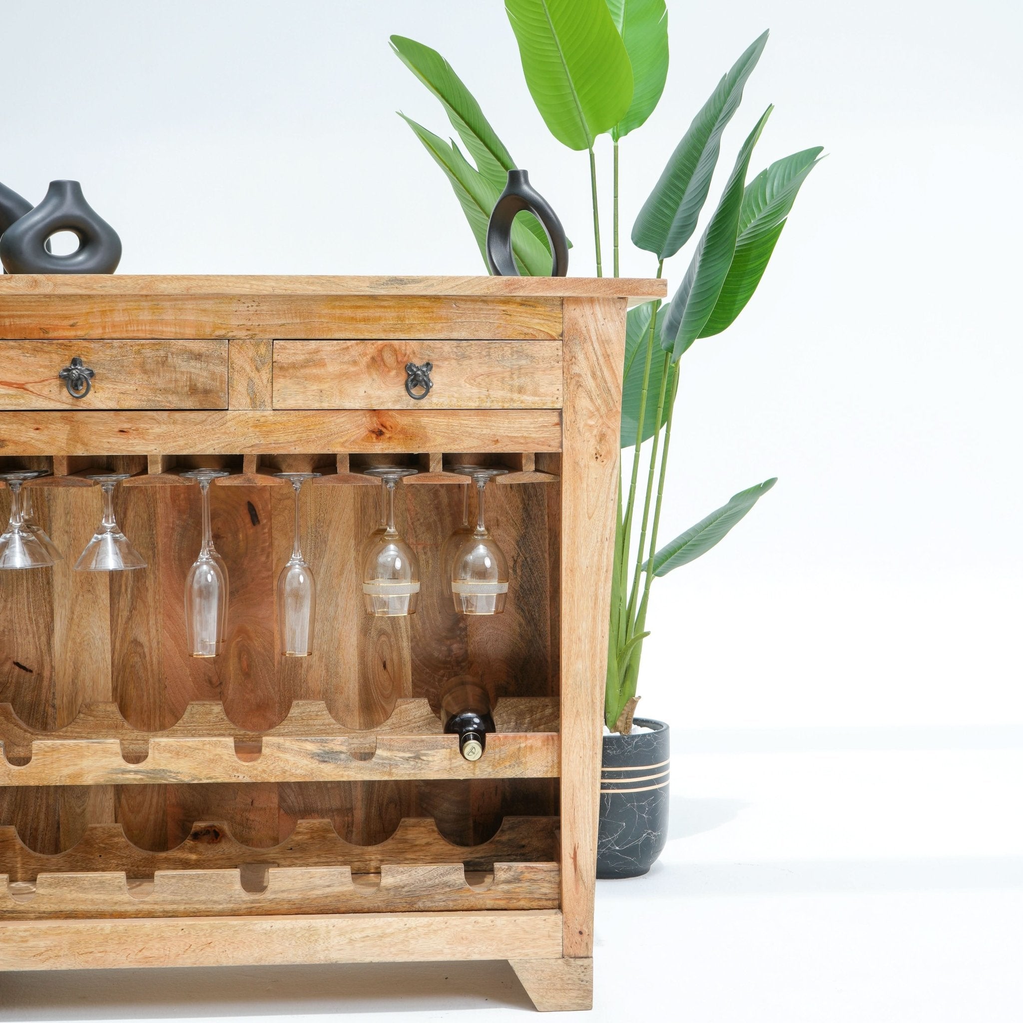 THE ANTIQUE ALCOVE BAR COUNTER - Art and craft furniture
