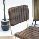 THE GRAND SERENITY LEATHER CHAIR - Art and craft furniture