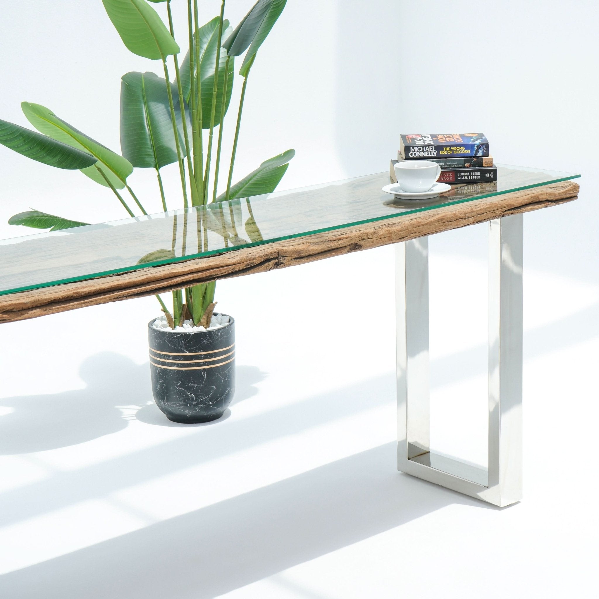 The Indian Heritage Railways Console Table - Art and craft furniture