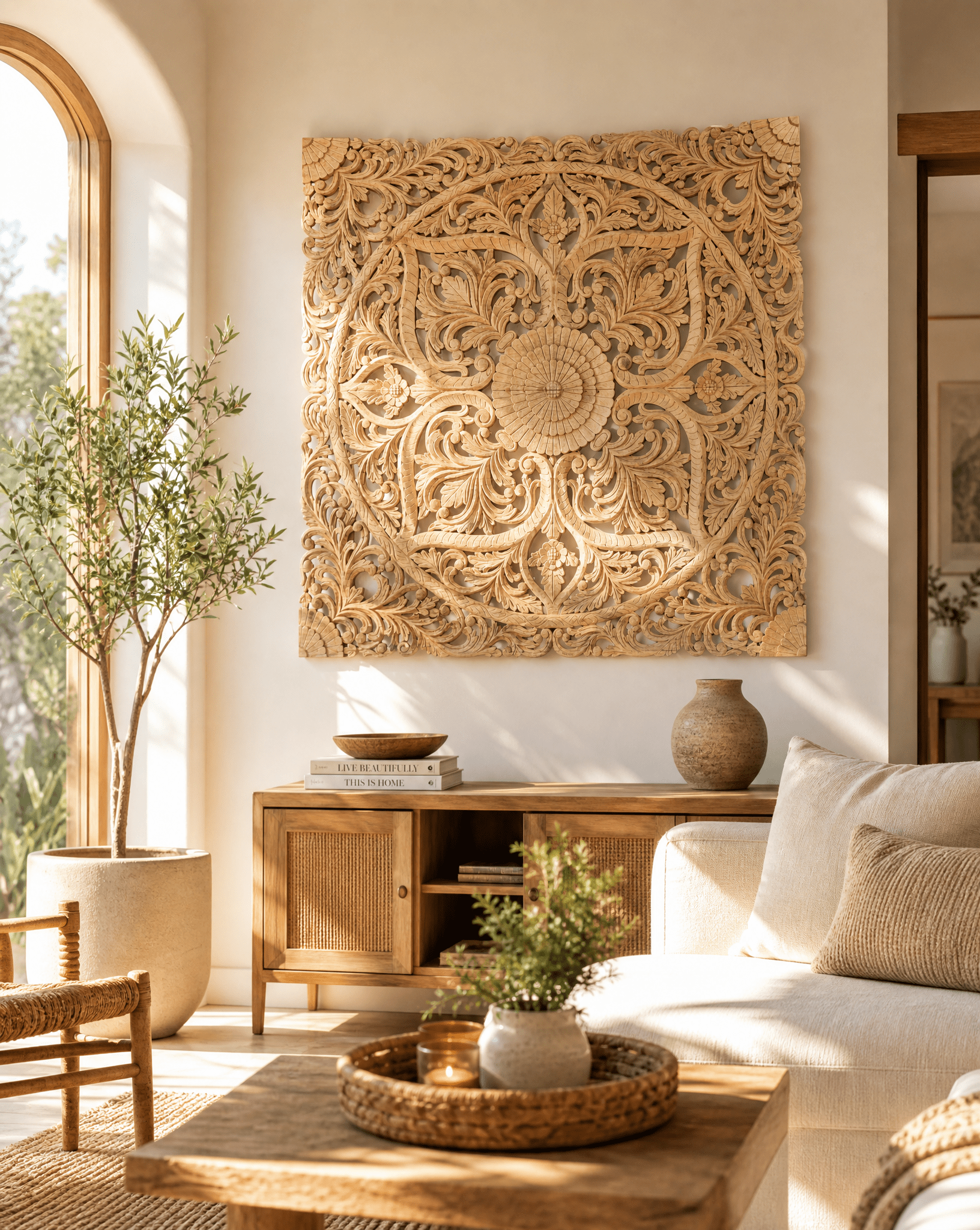 THE LUXURIOUS TEXTURE WALL PANEL - Art and craft furniture