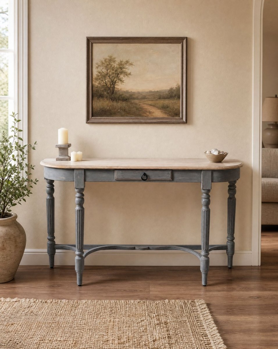 The Modern Mango Console Table - Art and craft furniture