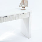 The Sahara Serenity Three-Drawer Console - Art and craft furniture