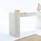 The Sahara Serenity Three-Drawer Console - Art and craft furniture