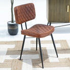 THE SOVEREIGN LEATHER CHAIR - Art and craft furniture